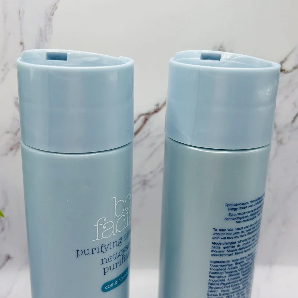 Lot 2-BeautiControl BC Facial Purifying Cleanser Combination Oily Discontinued